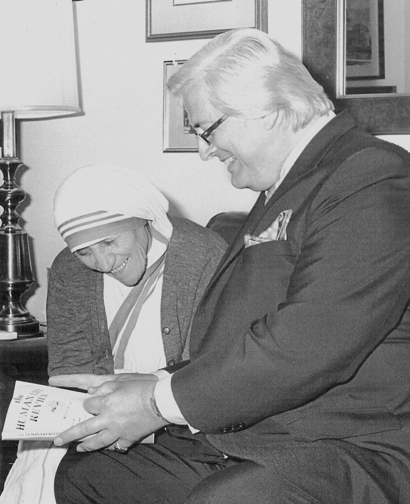 Henry Hyde and Mother Teresa