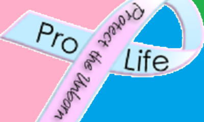 Pro-life ribbon