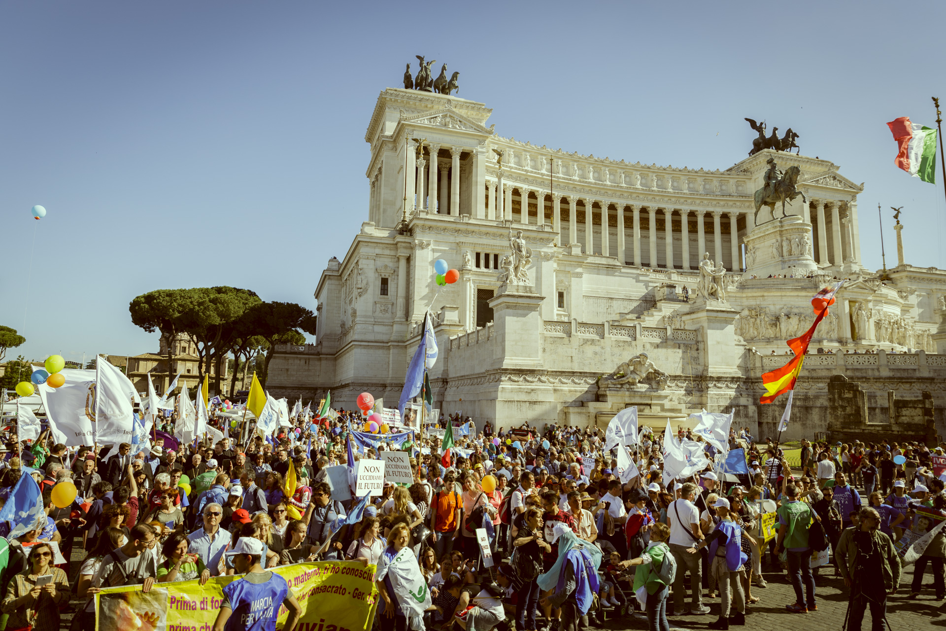 The Human Life Review Rome March for Life Far from the Vatican