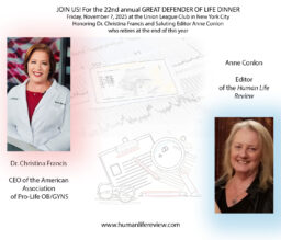 Great Defender of Life Dinner TABLE for TEN  2025